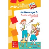 J&aacute;t&eacute;kos angol 3. - Tematikus sz&oacute;kincsfejlesztő gyakorlatok - MiniL&Uuml;K f&uuml;zet