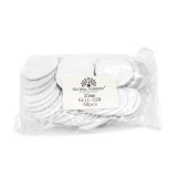 Set de 8 unități: Fișe adezive de schimb pentru discuri de pedichiură, 25 mm, #120, 50 bucăți, gri