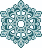Cumpara ieftin Sticker decorativ, Mandala, Turcoaz, 68 cm, 4975ST