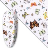 Folie decorativa pentru unghii 100cm - Butterfly, amestec, MOLLY LAC
