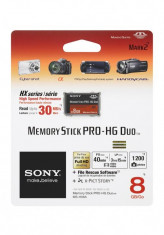 Memory Stick Pro-HG Duo 8 GB SONY foto