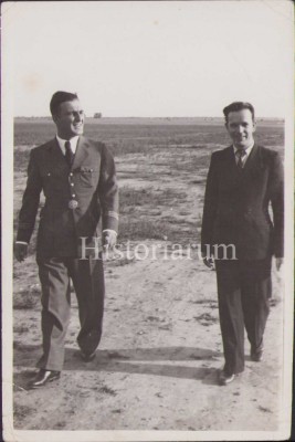 HST P2/242 Poză ofițer rom&amp;acirc;n aviație perioada regalității foto