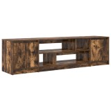 Cumpara ieftin Comoda TV, stejar fumuriu 188,5x41x50 cm lemn compozit