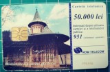 Cartela telefonica Romtelecom 50.000 lei Manastirile din nordul Moldovei PPKA9W