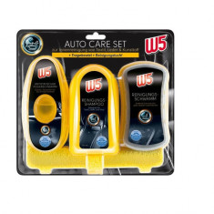 Set 5 piese kit de ingrijire auto W5