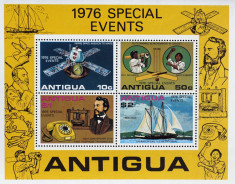 ANTIGUA-Evenimentele anului 1976 - 1M/Sh.NEOB. - CW 296 foto