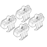 Kit montaj bare plafon Nordrive C127 pentru Volkswagen Polo 2009-2017