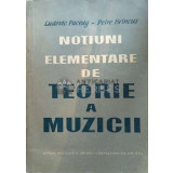 Notiuni elementare de teorie a muzicii - Ludovic Paceag - 1964