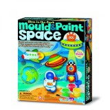 Atelier creativ Modeleaza si picteaza - Spatiu - straluceste in intuneric, 4M