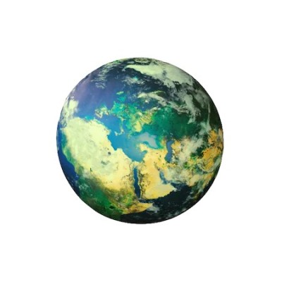 Sticker Fosforescent Decorativ Pamant Luminos - Autocolant Fosforescent 30 cm Albastru Chrome 30 cm 30 cm 30 cm Albastru Chrome 1 Sticker foto