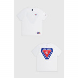 Retro Sport Crewneck T-Shirt Backprint, Champion