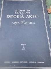 Studii si Cercetari de Istoria Artei, seria arta plastica 1968, tomul 15 vol.2