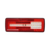 Lampa stop spate LED universala 12V/24V cu 6 functii 220x80x24.5mm IP67 Breckner Germany