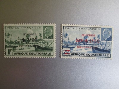 AFRICA EQUATORIALA SERIE MNH=209 foto