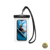 Husa Universala Waterproof Spigen A601 Transparenta