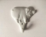 * Cuier porc, ceramic vechi, vintage, Takahashi Japan, decor farmhouse, 9cm