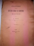 Developpement de la question rurale en Roumanie - une contribution - par N. Iorga, prof. Univ. Bucuresti, membru al Academiei, deputat - in franceza