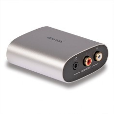 Convertor digital HDMI la analog jack/RCA ARC Audio Downmix Decoder, Lindy L38362*