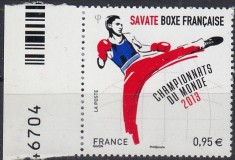 Franta 2013 - Sport - CAMPIONATUL MONDIAL de BOX - BLOC - MNH foto