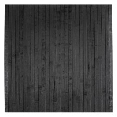 Covoraș Bambus, Negru, 50x50cm, Suprafață Anti-Alunecare EVA