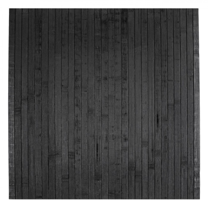 Covoraș Bambus, Negru, 50x50cm, Suprafață Anti-Alunecare EVA