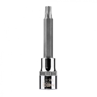 Tubulara cu Bit Torx lung 1/2&amp;quot;,T45 X 100 mm NEO TOOLS 08-765 HardWork ToolsRange foto