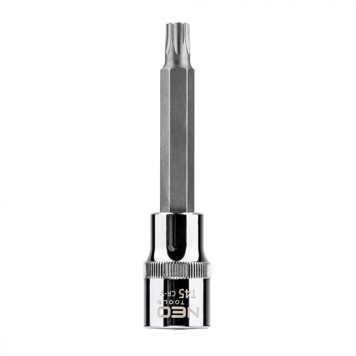 Tubulara cu Bit Torx lung 1/2&quot;,T45 X 100 mm NEO TOOLS 08-765 HardWork ToolsRange