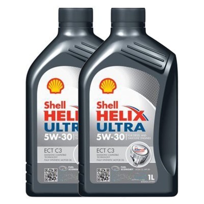 Pachet 2 litri Ulei Shell Helix Ultra ECT C3 5W30 foto
