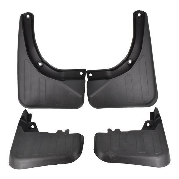 Set aparatori noroi fata spate Mercedes Benz GLK 2009-2015 fara praguri &reg; ALM
