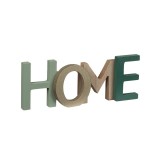 Decoratiune din lemn, 22x8 cm, Mesaj Home, ATU-086808, Oem