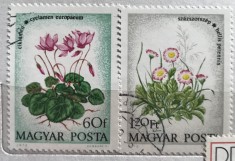 (B ) Timbre serii Straine Flora Flori Ungaria