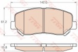 Set placute frana,frana disc MAZDA CX-5 (KE, GH) (2011 - 2016) TRW GDB3562