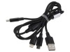 Cablu Nichelat Negru 1m 30AWG 2A