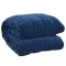 Patura grea, albastru, 220x230 cm, 11 kg, material textil