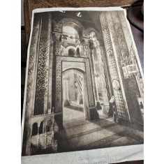Manastirea Curtea de Argeș planșa cu heliogravura / 11 / după cliseu fotografic realizat de fotograful curții regale, I. Spirescu