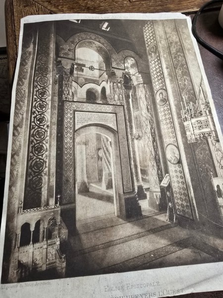 Manastirea Curtea de Argeș planșa cu heliogravura / 11 / după cliseu fotografic realizat de fotograful curții regale, I. Spirescu