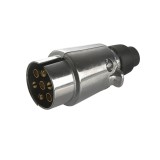 Stecher 7 pini PE AUTOMOTIVE - 12V, Mufa Tip N (ISO 1724, Corp Metalic)