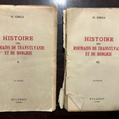HISTOIRE DES ROUMAINS DE TRANSYLVANYE ET DE HONGRIE,1940