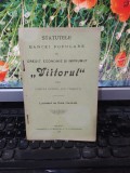 Statutele Băncei Populare Viitorul comuna Opăriți jud. Prahova, Giurgiu 1908 201