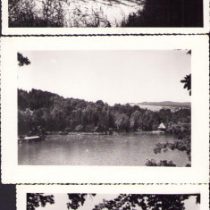 HST P2/780 Lot 3 poze Sovata Lacul Ursu, anii 1930, studio Foto ONT