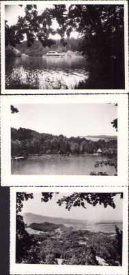 HST P2/780 Lot 3 poze Sovata Lacul Ursu, anii 1930, studio Foto ONT foto