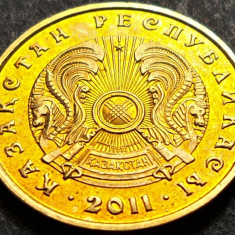 Moneda exotica 5 TENGE - KAZAHSTAN, anul 2011 *cod 5220 = A.UNC