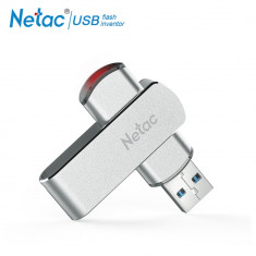 Netac U388 Rotary Metal U Disk - 128G foto