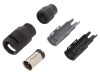 Conector Circular Tată Aurit 2-PIN 4A