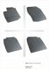 Covorase Cauciuc Auto Dedicate Honda Civic 9 IX (2012+) Frogum Negre