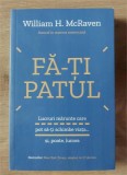 Fa-ti patul- William H. McRaven
