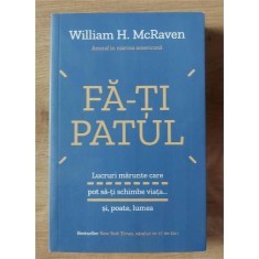 Fa-ti patul- William H. McRaven