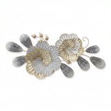 Decoratiune de perete din metal Barney Auriu 85.5x39x5.5 cm