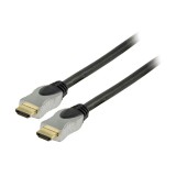 Cablu HDMI 2.0 4K@60Hz, 3m, High Speed cu Ethernet, ARC, 3D, Contacte Aurite
