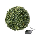 Cumpara ieftin Sfera Buxus artificial cu leduri &Oslash; 28 cm
